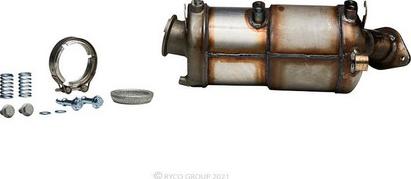 RYCO RPF351 - Filtre à particules / à suie, échappement droxauto.com