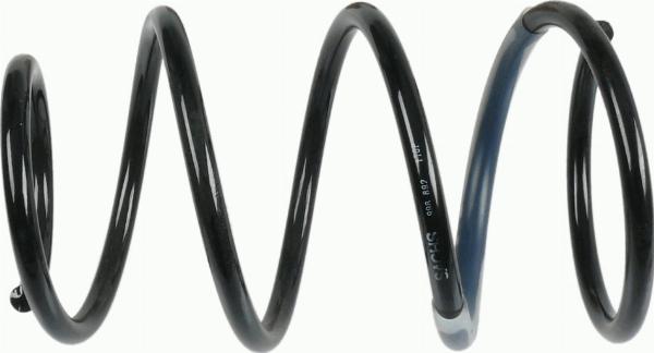 SACHS 998 892 - Ressort de suspension droxauto.com
