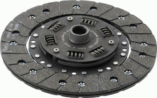 SACHS 1861 544 135 - Disque d'embrayage droxauto.com