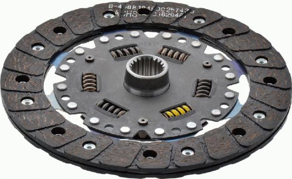SACHS 1861 696 146 - Disque d'embrayage droxauto.com