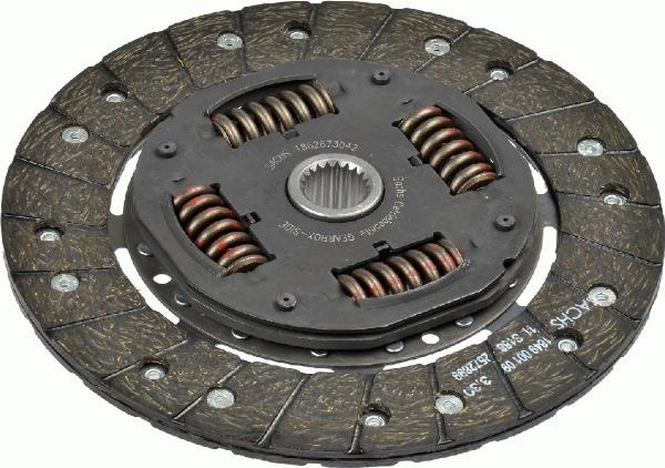 SACHS 1 862 873 042 - Disque d'embrayage droxauto.com