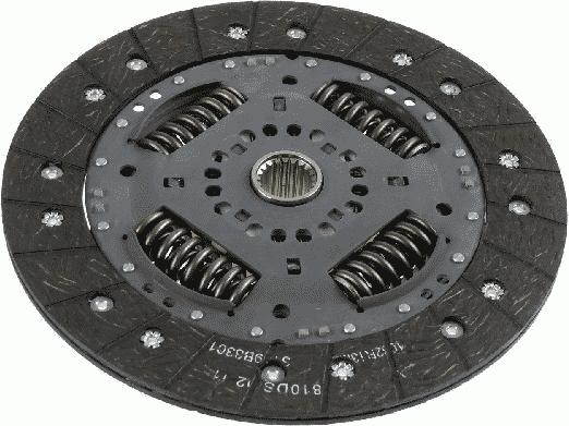 SACHS 1878 600 658 - Disque d'embrayage droxauto.com