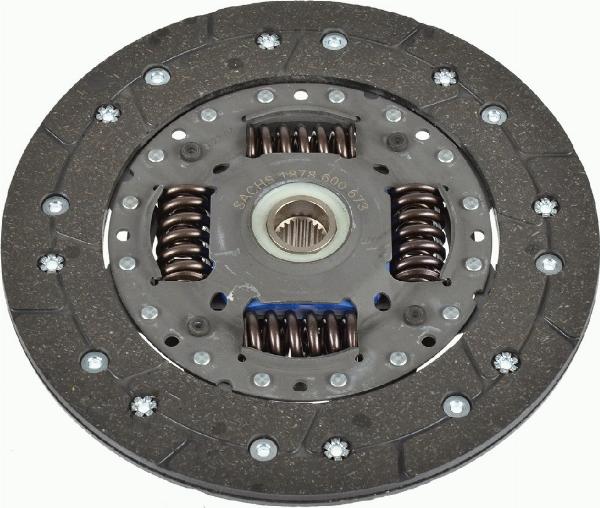 SACHS 1878 600 673 - Disque d'embrayage droxauto.com