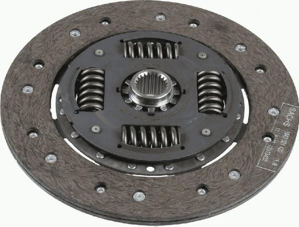 SACHS 1878 005 539 - Disque d'embrayage droxauto.com