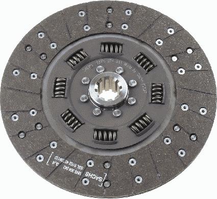 SACHS 1878 074 641 - Disque d'embrayage droxauto.com