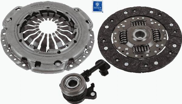 SACHS 3000 990 590 - Kit d'embrayage droxauto.com