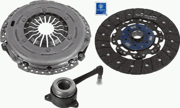 SACHS 3000 990 563 - Kit d'embrayage droxauto.com