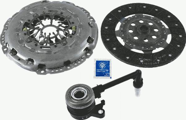 SACHS 3000 990 513 - Kit d'embrayage droxauto.com