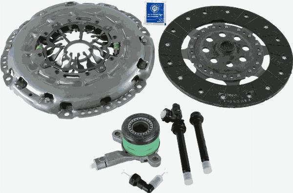 SACHS 3000 990 512 - Kit d'embrayage droxauto.com