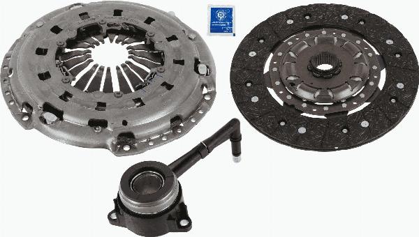 SACHS 3000 990 588 - Kit d'embrayage droxauto.com