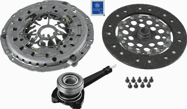 SACHS 3000 990 116 - Kit d'embrayage droxauto.com