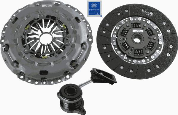 SACHS 3000 990 187 - Kit d'embrayage droxauto.com
