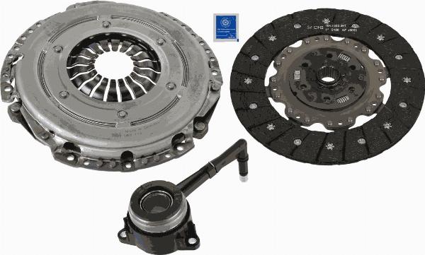 SACHS 3000 990 350 - Kit d'embrayage droxauto.com