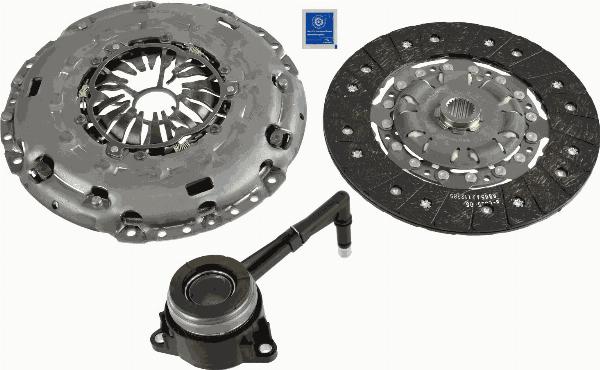 SACHS 3000 990 318 - Kit d'embrayage droxauto.com