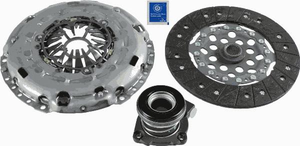 SACHS 3000 990 245 - Kit d'embrayage droxauto.com