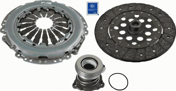 SACHS 3000 990 261 - Kit d'embrayage droxauto.com