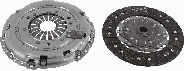 SACHS 3000 950 981 - Kit d'embrayage droxauto.com