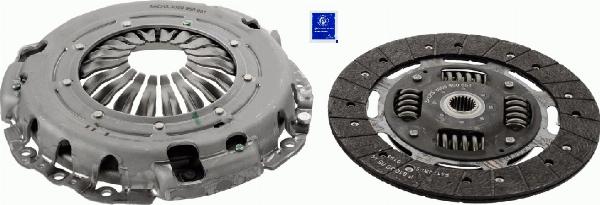 SACHS 3000 950 651 - Kit d'embrayage droxauto.com