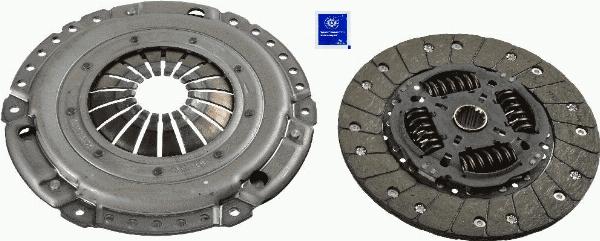 SACHS 3 000 950 615 - Kit d'embrayage droxauto.com