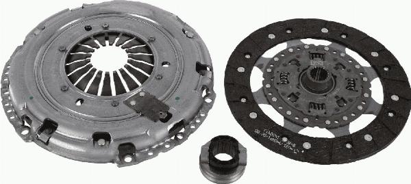 SACHS 3000 950 796 - Kit d'embrayage droxauto.com