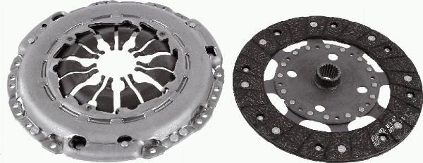 SACHS 3000 950 758 - Kit d'embrayage droxauto.com