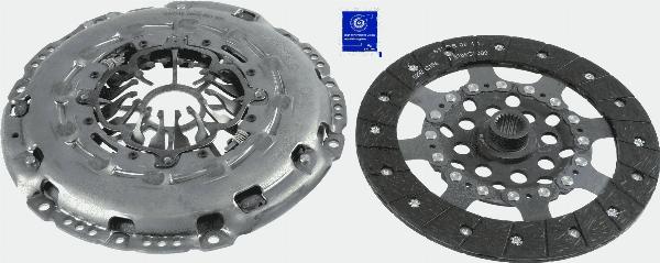 SACHS 3 000 951 931 - Kit d'embrayage droxauto.com