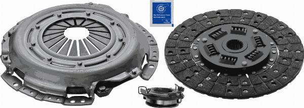 SACHS 3000 951 412 - Kit d'embrayage droxauto.com