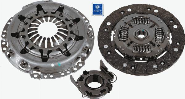 SACHS 3000 951 602 - Kit d'embrayage droxauto.com