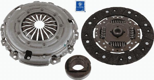 SACHS 3000 951 619 - Kit d'embrayage droxauto.com