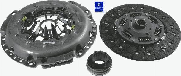 SACHS 3 000 951 848 - Kit d'embrayage droxauto.com