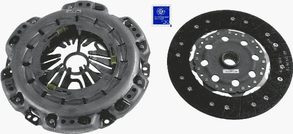 SACHS 3 000 951 808 - Kit d'embrayage droxauto.com