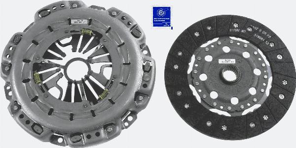 SACHS 3 000 951 811 - Kit d'embrayage droxauto.com