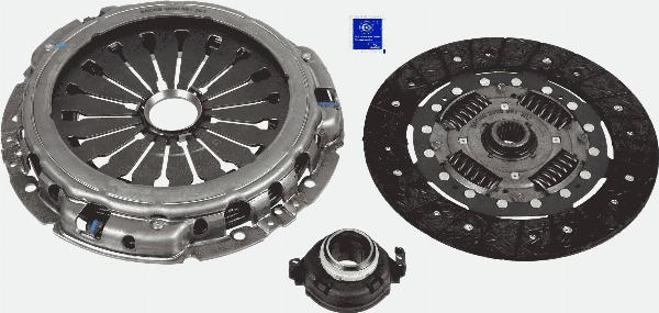 SACHS 3 000 951 307 - Kit d'embrayage droxauto.com