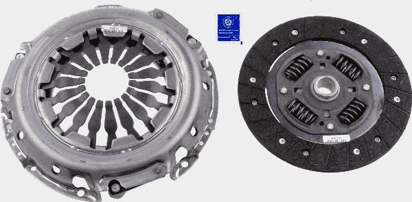 SACHS 3 000 951 334 - Kit d'embrayage droxauto.com