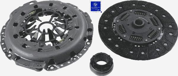 SACHS 3 000 951 711 - Kit d'embrayage droxauto.com