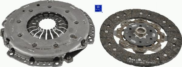 SACHS 3000 970 049 - Kit d'embrayage droxauto.com