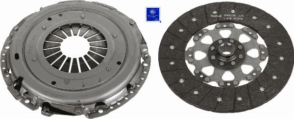 SACHS 3000 970 107 - Kit d'embrayage droxauto.com