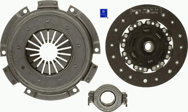 SACHS 3 000 026 002 - Kit d'embrayage droxauto.com