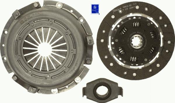 SACHS 3 000 165 002 - Kit d'embrayage droxauto.com