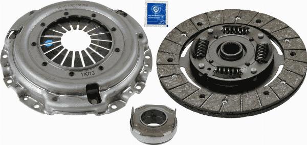 SACHS 3 000 821 501 - Kit d'embrayage droxauto.com