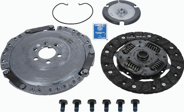 SACHS 3 000 288 002 - Kit d'embrayage droxauto.com