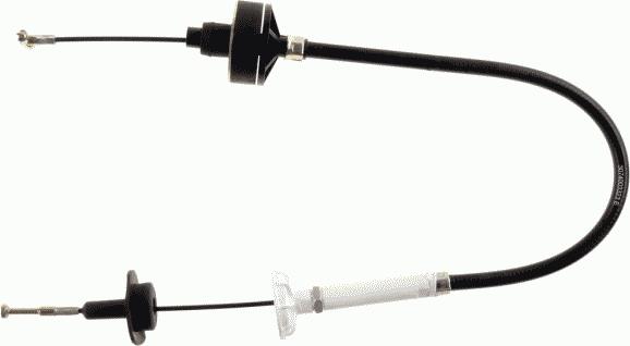 SACHS 3 074 003 323 - Tirette à câble, commande d'embrayage droxauto.com