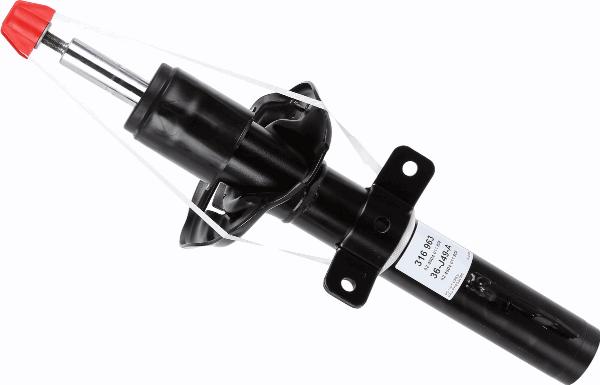 SACHS 316 963 - Amortisseur droxauto.com