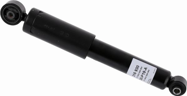 SACHS 316 930 - Amortisseur droxauto.com