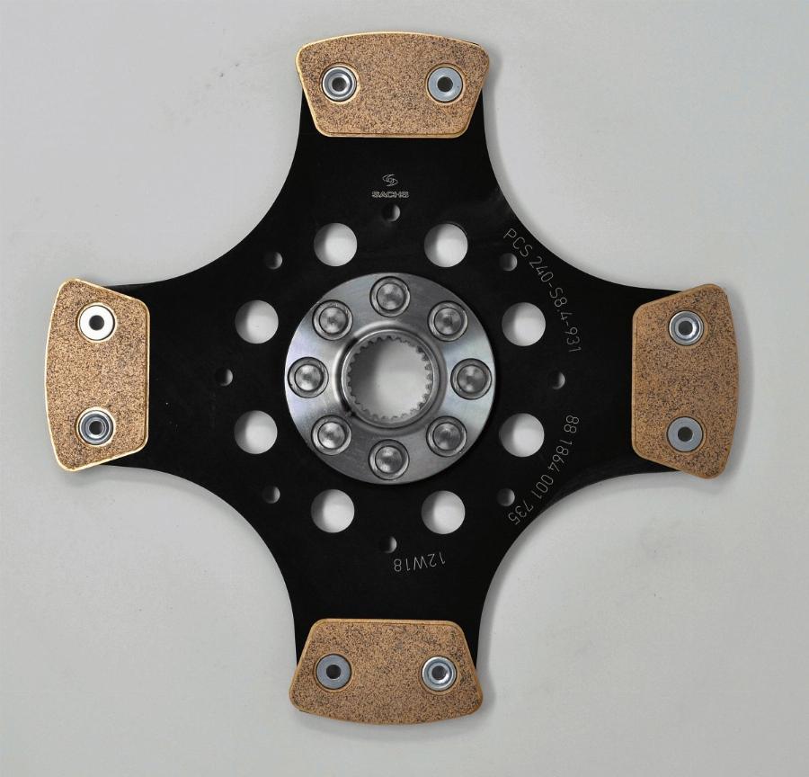 Sachs Performance 881864 001735 - Disque d'embrayage droxauto.com