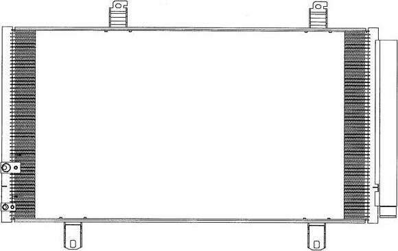 SAKURA Automotive 5461-9827 - Condensateur, climatisation droxauto.com
