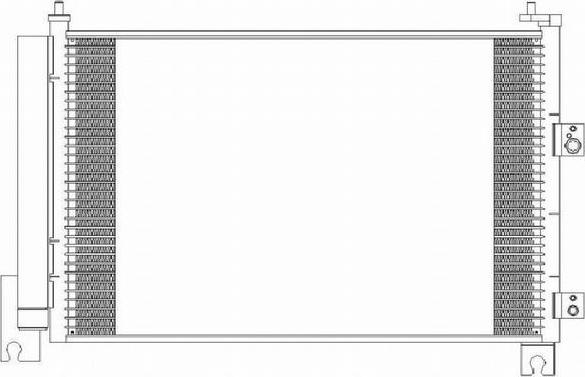SAKURA Automotive 5161-9805 - Condensateur, climatisation droxauto.com