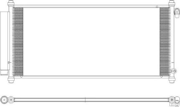 SAKURA Automotive 5211-9813 - Condensateur, climatisation droxauto.com