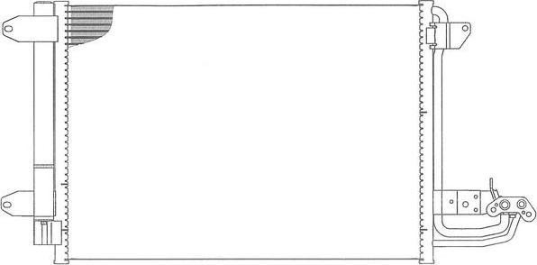 SAKURA Automotive 5761-9801 - Condensateur, climatisation droxauto.com