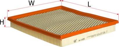 SAKURA Automotive A-1935 - Filtre à air droxauto.com